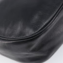 LOEWE Shoulder Bag Leather Black Gold Auth 205664-13