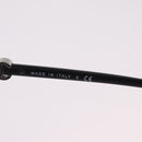 CHANEL Sunglasses plastic Black Silver CC Auth 205725M-12