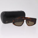 CHANEL Sunglasses plastic Brown CC Auth 205728M-15