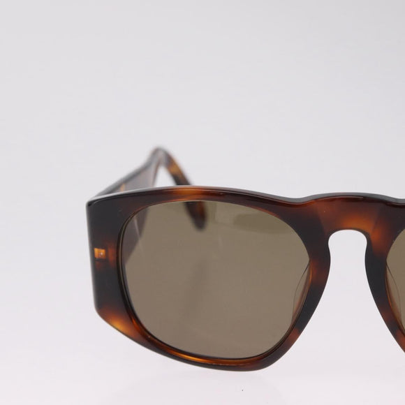 CHANEL Sunglasses plastic Brown CC Auth 205728M