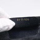 GUCCI GG Supreme Sherry Line Clutch Bag PVC Navy 84 01 006 Auth 205735-17