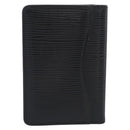 LOUIS VUITTON Epi Organizer Dupoch Card Case Black M63582 LV Auth 205738-3