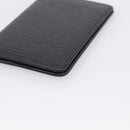 LOUIS VUITTON Epi Organizer Dupoch Card Case Black M63582 LV Auth 205738-8