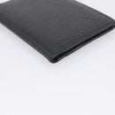 LOUIS VUITTON Epi Organizer Dupoch Card Case Black M63582 LV Auth 205738-9
