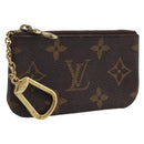 LOUIS VUITTON Monogram Pochette Cles Coin Purse M62650 LV Auth 205743A-1