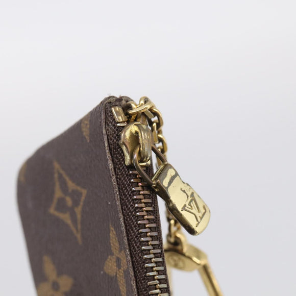 LOUIS VUITTON Monogram Pochette Cles Coin Purse M62650 LV Auth 205743A