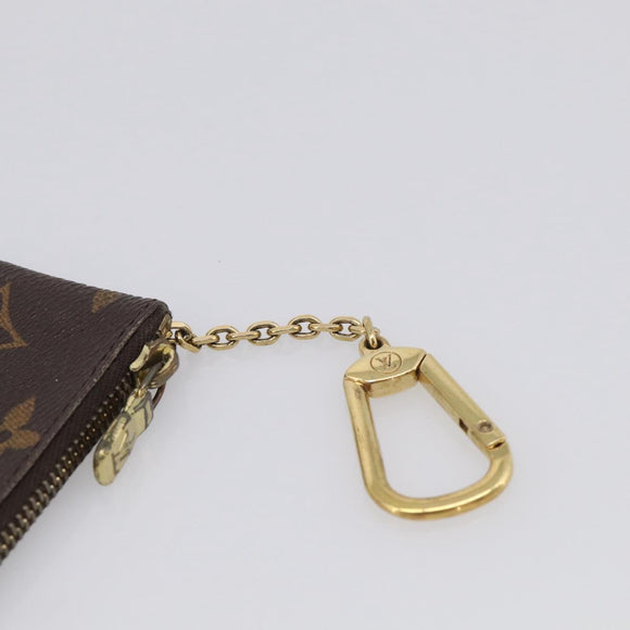 LOUIS VUITTON Monogram Pochette Cles Coin Purse M62650 LV Auth 205743A