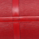 LOUIS VUITTON Epi Keepall 50 Boston Bag Red M42967 LV Auth 205802A-10