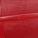LOUIS VUITTON Epi Keepall 50 Boston Bag Red M42967 LV Auth 205802A-11