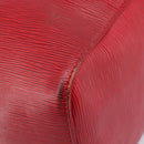 LOUIS VUITTON Epi Keepall 50 Boston Bag Red M42967 LV Auth 205802A-12