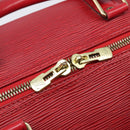LOUIS VUITTON Epi Keepall 50 Boston Bag Red M42967 LV Auth 205802A-18