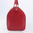 LOUIS VUITTON Epi Keepall 50 Boston Bag Red M42967 LV Auth 205802A-4