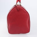 LOUIS VUITTON Epi Keepall 50 Boston Bag Red M42967 LV Auth 205802A-5