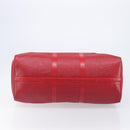 LOUIS VUITTON Epi Keepall 50 Boston Bag Red M42967 LV Auth 205802A-9