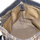FENDI Zucca Canvas Hand Bag Brown Gold Tone Auth 205803-19