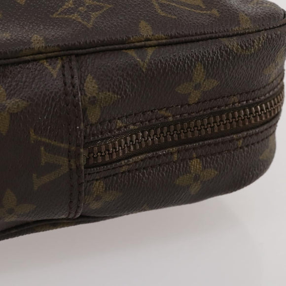 LOUIS VUITTON Monogram Trousse Toilette 28 Clutch Bag M47522 LV Auth 205807