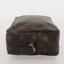 LOUIS VUITTON Monogram Trousse Toilette 28 Clutch Bag M47522 LV Auth 205807-5