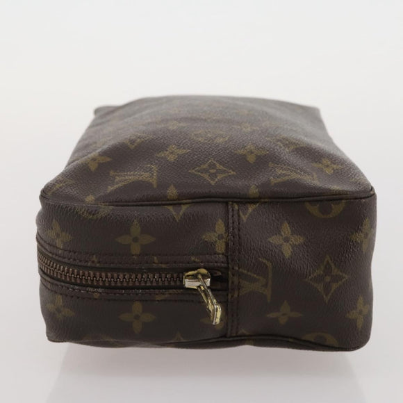 LOUIS VUITTON Monogram Trousse Toilette 28 Clutch Bag M47522 LV Auth 205807