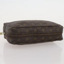 LOUIS VUITTON Monogram Trousse Toilette 28 Clutch Bag M47522 LV Auth 205807-7