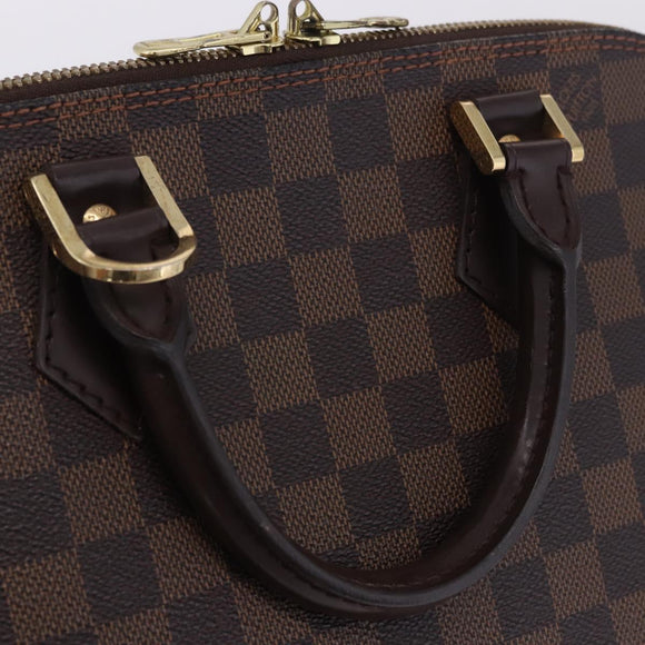 LOUIS VUITTON Damier Ebene Alma Hand Bag N51131 LV Auth 205811A
