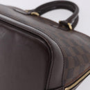 LOUIS VUITTON Damier Ebene Alma Hand Bag N51131 LV Auth 205811A-17