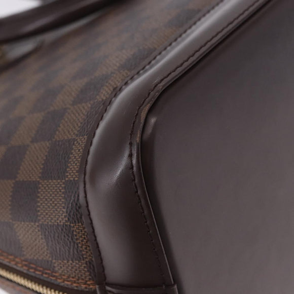 LOUIS VUITTON Damier Ebene Alma Hand Bag N51131 LV Auth 205811A