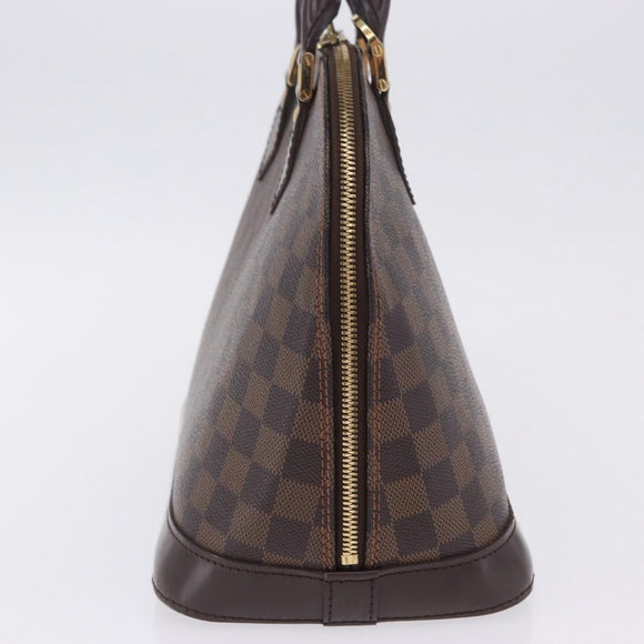 LOUIS VUITTON Damier Ebene Alma Hand Bag N51131 LV Auth 205811A