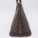 LOUIS VUITTON Damier Ebene Alma Hand Bag N51131 LV Auth 205811A-5