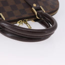 LOUIS VUITTON Damier Ebene Alma Hand Bag N51131 LV Auth 205811A-8