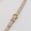 Miu Miu Matelasse Shoulder Bag Leather Pink Gold Tone Auth 205812A-9