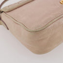 Miu Miu Matelasse Shoulder Bag Leather Pink Gold Tone Auth 205812A-21