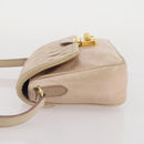 Miu Miu Matelasse Shoulder Bag Leather Pink Gold Tone Auth 205812A-6
