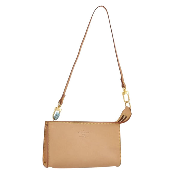 LOUIS VUITTON Nomad Cabas Cruise Pouch Beige LV Auth 205813A