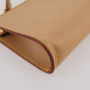 LOUIS VUITTON Nomad Cabas Cruise Pouch Beige LV Auth 205813A-15