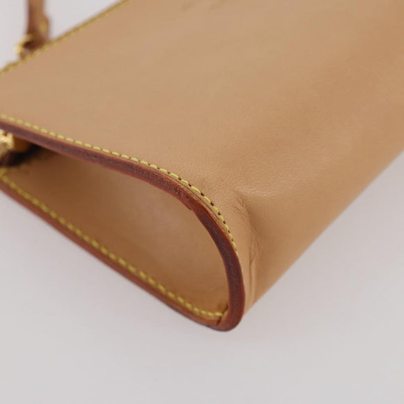 LOUIS VUITTON Nomad Cabas Cruise Pouch Beige LV Auth 205813A