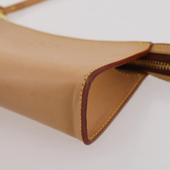 LOUIS VUITTON Nomad Cabas Cruise Pouch Beige LV Auth 205813A