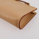 LOUIS VUITTON Nomad Cabas Cruise Pouch Beige LV Auth 205813A-9