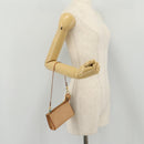 LOUIS VUITTON Nomad Cabas Cruise Pouch Beige LV Auth 205813A-21