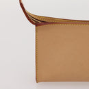 LOUIS VUITTON Nomad Cabas Cruise Pouch Beige LV Auth 205813A-3