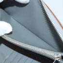 LOUIS VUITTON Monogram Mirror Zippy Wallet Vertical Silver M80808 Auth 205814A-20