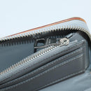 LOUIS VUITTON Monogram Mirror Zippy Wallet Vertical Silver M80808 Auth 205814A-11