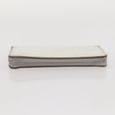 LOUIS VUITTON Monogram Mirror Zippy Wallet Vertical Silver M80808 Auth 205814A-3