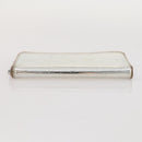 LOUIS VUITTON Monogram Mirror Zippy Wallet Vertical Silver M80808 Auth 205814A-5