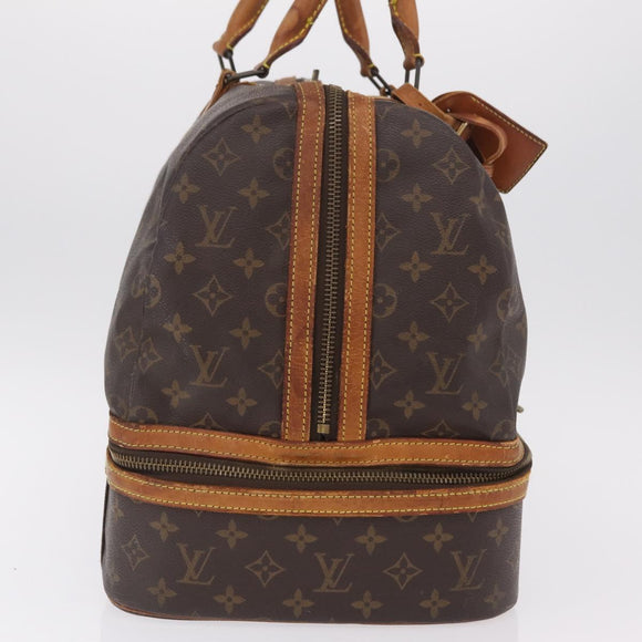 LOUIS VUITTON Monogram Sac Sports Boston Bag M41444 LV Auth 205817