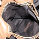Miu Miu Shoulder Bag Leather 2way Brown Gold Tone Auth 205819A-28