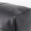 LOUIS VUITTON Epi Keepall 45 Boston Bag Noir M42972 LV Auth 205821A-12