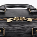 LOUIS VUITTON Epi Keepall 45 Boston Bag Noir M42972 LV Auth 205821A-14