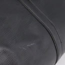 LOUIS VUITTON Epi Keepall 45 Boston Bag Noir M42972 LV Auth 205821A-16