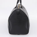 LOUIS VUITTON Epi Keepall 45 Boston Bag Noir M42972 LV Auth 205821A-4