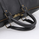 LOUIS VUITTON Epi Keepall 45 Boston Bag Noir M42972 LV Auth 205821A-7